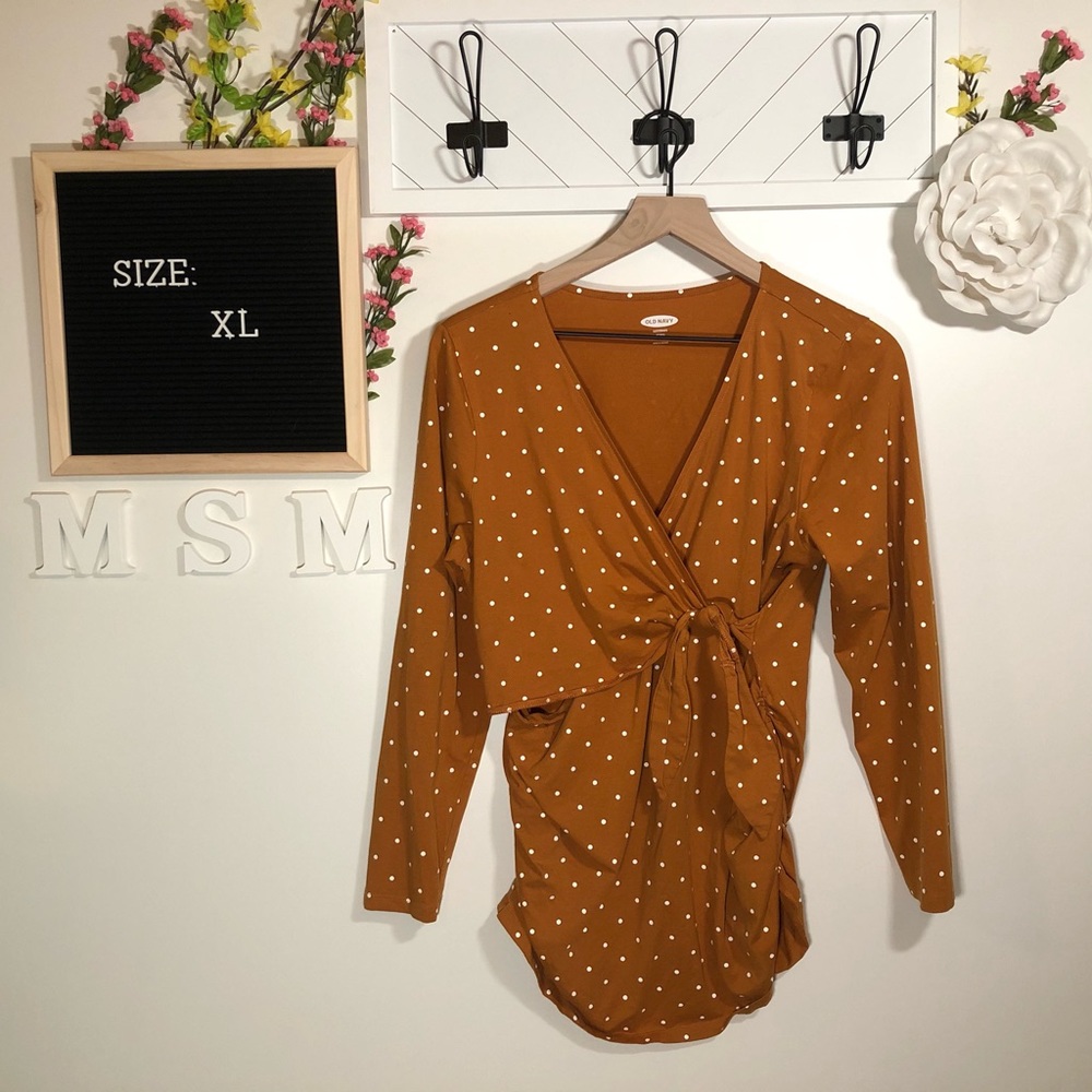 Old Navy Maternity & Nursing tie top